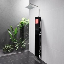 4.5kw Steam Room Generator Column & Shower Tower - Bluetooth, FM, Colour Change