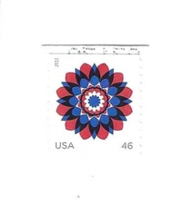 STAMP US SCOTT 4725 "Kaleidescope Flowers" 46 CENT 2013 MNH