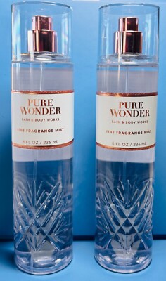 $$$AVE ~ PURE WONDER ~ 2PK ~ BODY MIST ~ Bath & Body Works ~ SHIPS FREE!