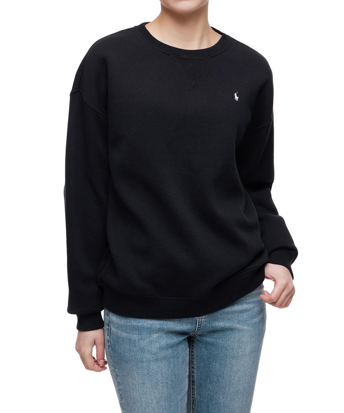 Genuine Polo Ralph Lauren  Womens Fleece Pullover - Black