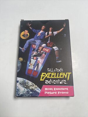 Bill & Ted's Excellent Adventure Loot Crate 3'' x 5'' Picture Frames NIB Sealed