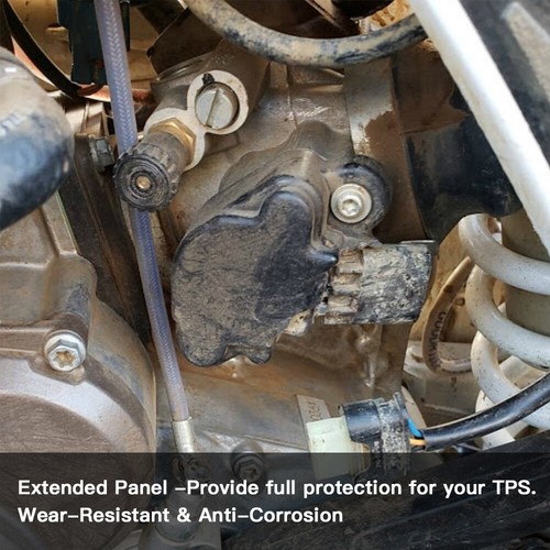 Fit KTM TPS Guard Cover EXC 250 300 Throttle Position Sensor TPI 18-22 Black - Picture 3 of 9
