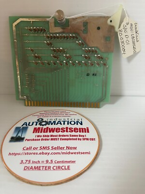 NEW WESTRONICS CB525-D01 | CB525-A01 BCD ENCODE CARD S/N:155 SHIPS SAME DAY