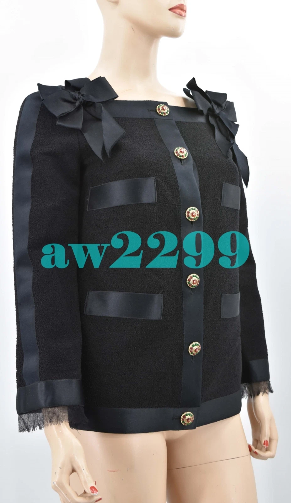 GIACCA BLAZER CHANEL 10C NEW CRUISE 2010 RUNWAY GRIPOIX CC LOGO CHANEL 10C NEW