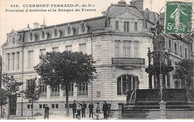 63 - CLERMONT FERRAND - SAN30865 - fountain of Amboise and the Banque de France