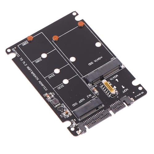 SATA 60Gbps To M2 NGFF SATA SSD MSATA SSD Adapter Hard Disk Adapter Board - Afbeelding 2 van 12