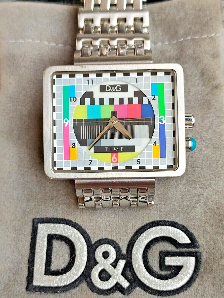 Montre D&G Time Medicine Man Dolce & Gabbana DW0514 Cadran TV