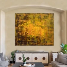 Mark Little original Professional￼￼ Canvas￼ painting￼ 72”X60”Abstract,Modern 6ft