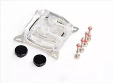 PC VGA GPU chip Hole spacing 53-62mm 1/4G Water cooling block Acrylic copper