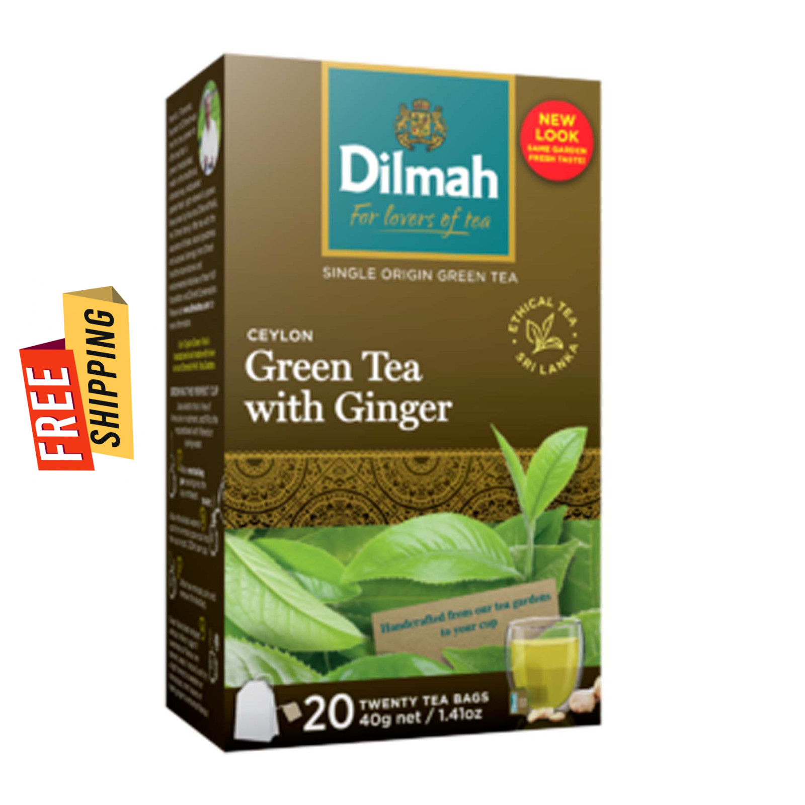 Flavoured Green Tea 20 Bags,premium Quality|free Shipping