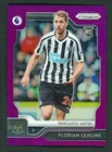 2019-20 Florian Lejeune /99 Panini Prizm Purple Rookie RC #205 Premier League