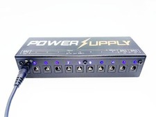 10 Outputs Guitar Effect Pedals Power Supply has,7 ways 9V 100mA, 1-way 9V 50...