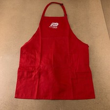 Uncommon Threads Adult Unisex One Size Red White ADP Logo Apron NWT