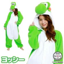 SAZAC Fleece Costume Super Mario Yoshi Kigurumi Cosplay Brand New Free Ship JP