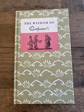 The Wisdom of Confucius 1963 The Peter Pauper Press Vintage HC
