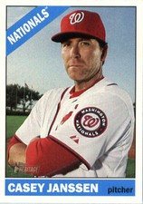 2015 Topps Heritage #700 Casey Janssen Washington Nationals
