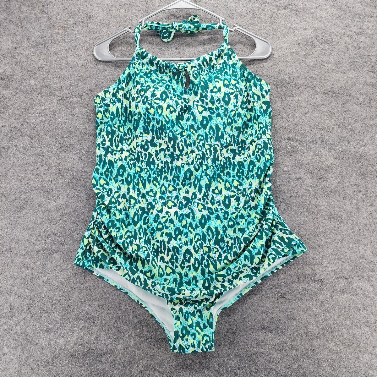 Serra One Piece Swimsuit Womens XXL 20-22 Green | eBay
