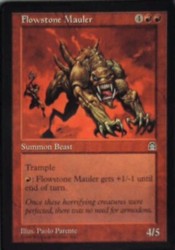 Flowstone Mauler - Stronghold #85 MTG Rare