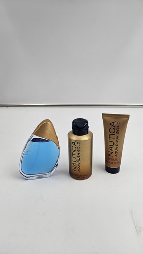 NAUTICA AQUA RUSH GOLD set New