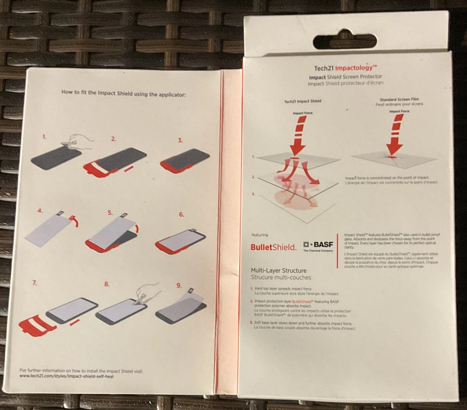 Tech21 Impact Shield Screen Protector for HTC One M9 w/ BulletShield Technology! - Image 3 of 3