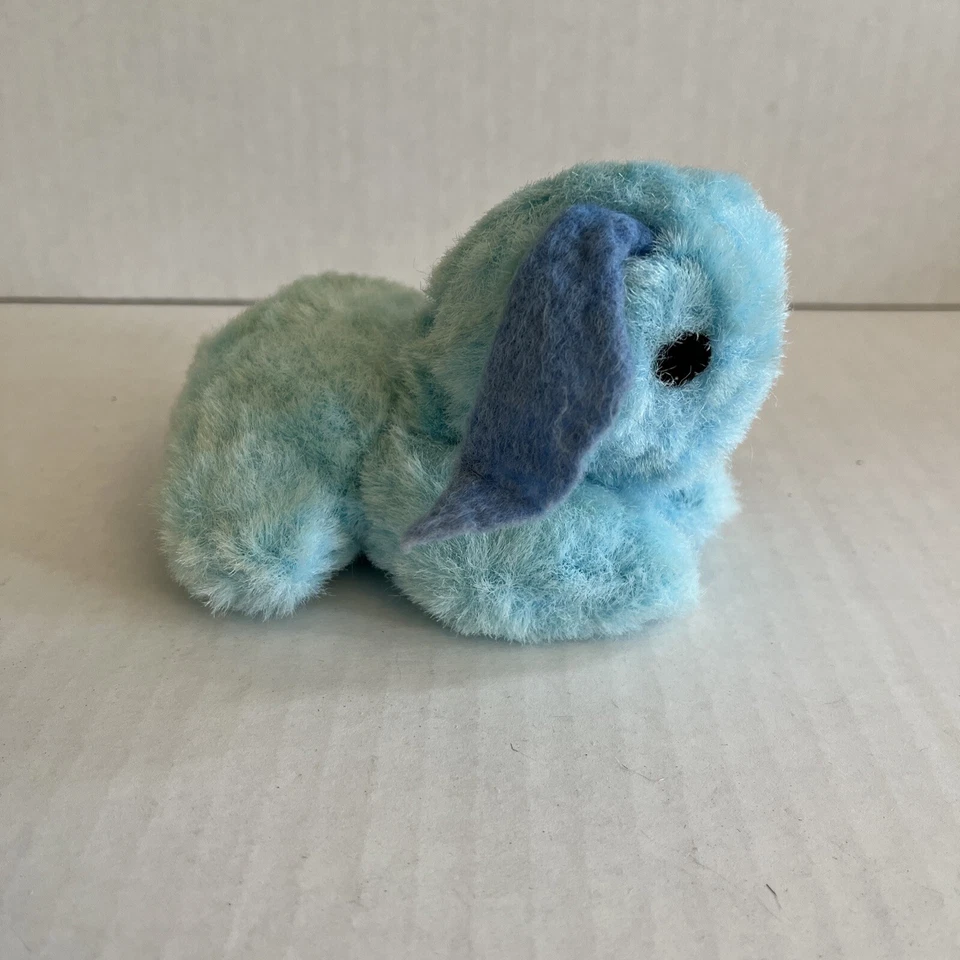 Vintage Pillow Pets Plush Toy Blue Bunny Dardenelle Co. 1960’s/1970’s 5 Inches - Image 2 of 4
