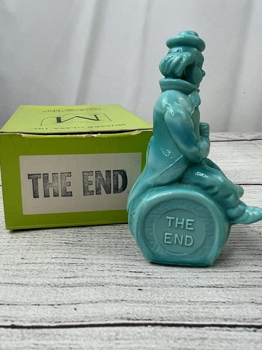 Mosser Glass Clown Alley The Performer The EndOhio 1982 con caja de 3 3/8 en vidrio de escoria - Imagen 5 de 7