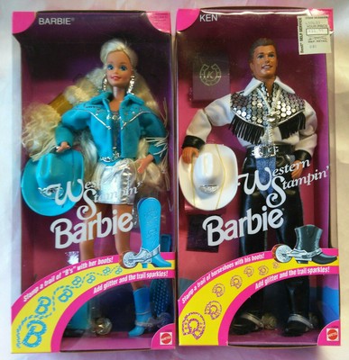 barbie western stampin