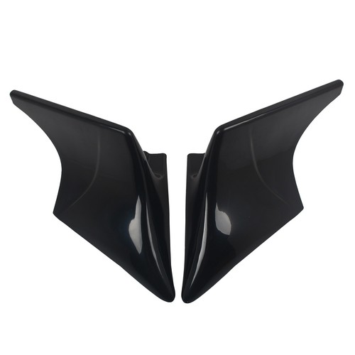 Unpainted Black Stretched Extended Side Cover For Harley Davidson FLH 1997-2007 - Picture 5 of 13