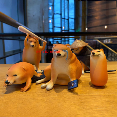 In Stock Cheems Figure Sand Sculpture Studio Samurai Shiba Inu Cheems ...