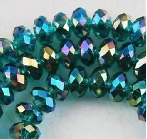 Großhandel 24 Farbe Kristall facettiert Abacus lose Perlen 3*4 mm, 4*6 mm,6*8mm - Bild 22 von 33