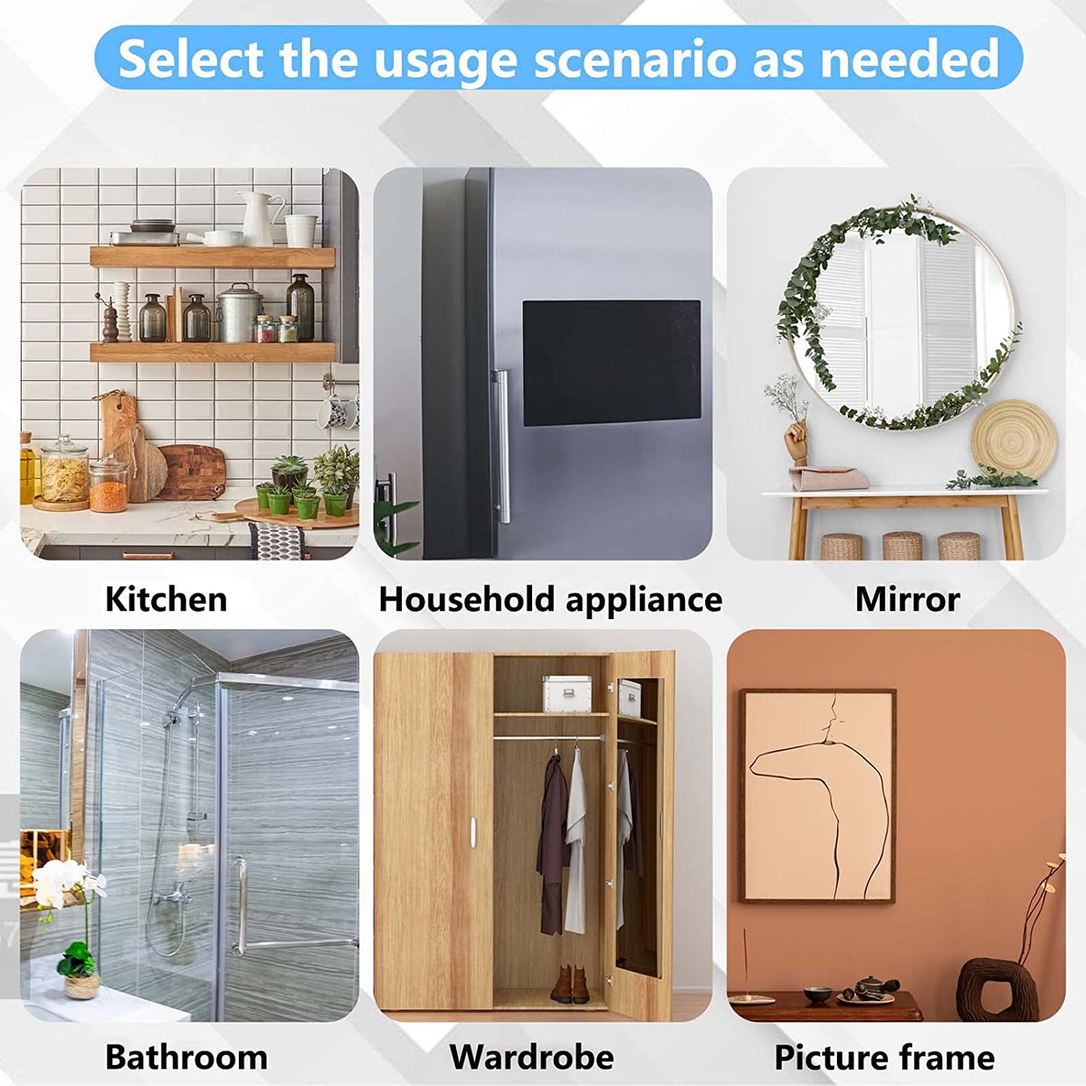 20,30,35,50mm Double Sided Suction Cups Clear Plastic Rubber Window