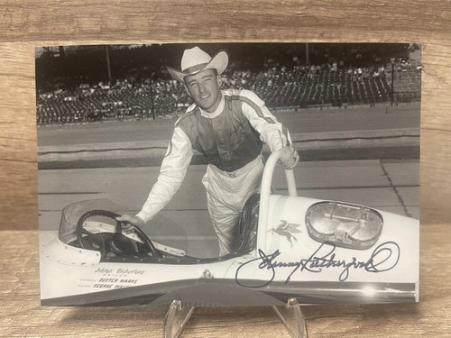 Johnny Rutherford Indy 500 Hand Signed 4x6 Photo TC46-1003 | eBay