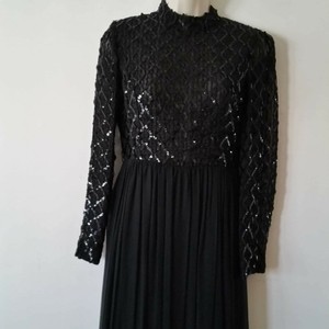 lord and taylor black and gold dress