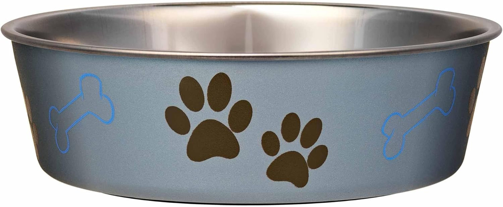 Bella Dog Bowl-Stainless Steel Dog & Cat Bowl-Spill Proof Dog Food Bowl,35-65lbs