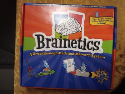 Brainetics Math and Memory System Educational 5 DVD Complete Set Home School