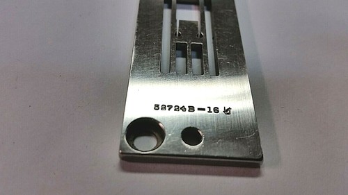 Needle Plate 52724B-16 for UNION SPECIAL sewing machines - Picture 3 of 5