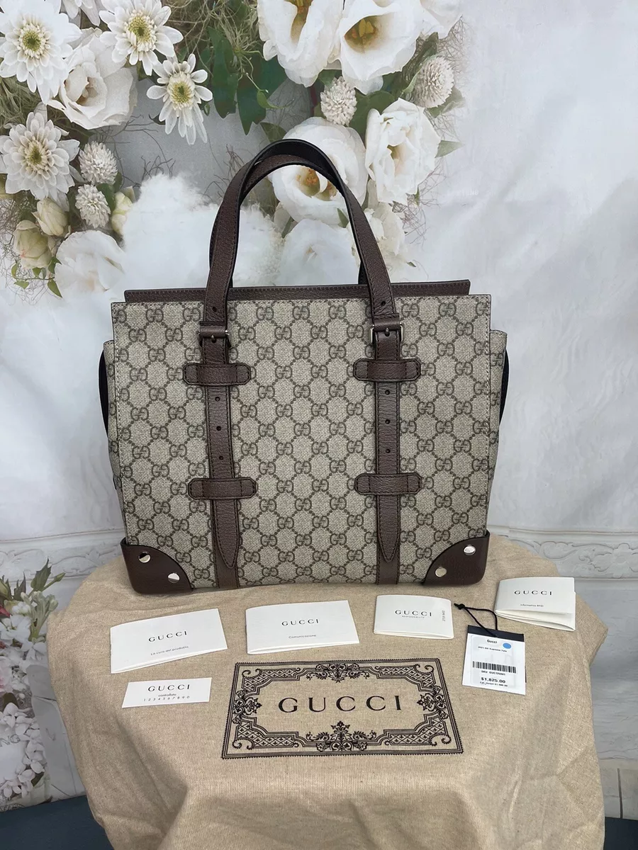 Gucci Bella Tote Bag GG Supreme Canvas oxluxe, Luxury, Bags