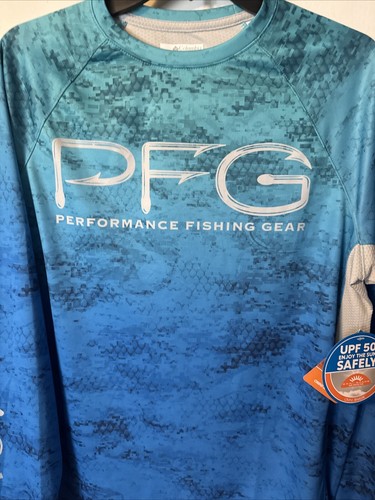 Columbia Men's PFG Super Terminal Tackle Vent LS Size: Medium (FM1520-349) - Picture 6 of 11