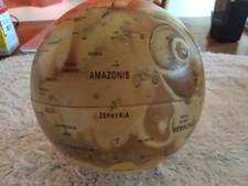 Mars Globe - Vintage 1970's from Vanderbilt Museum and Planetarium
