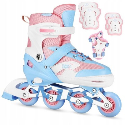 Inline Skates Rollschuhe Fur Kinder Einstellbare Größe 31-42 Junge Mädchen Nils