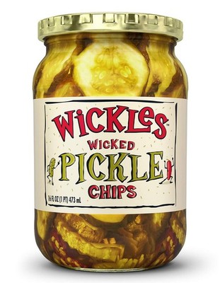 Wickles Pickle Chips 16Oz Sweet And Spicy Gluten Free Vegan Made In Usa