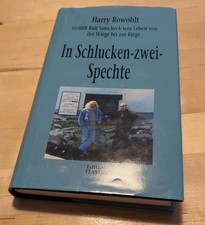 Harry Rowohlt "In Schlucken-zwei-Spechte Buch gebunden biographische Erzählungen