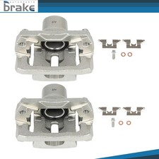 Brake Rear Calipers Pair W/Bracket Driver Passenger For 2007-2010 Ford Edge