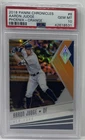 2018 Panini Chronicles Aaron Judge Orange Prizm Phoenix #189/199 PSA 10 Gem Mint