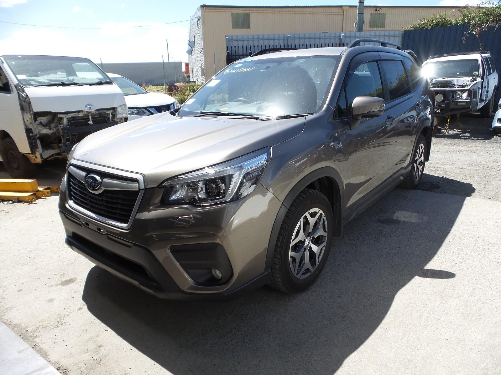 2019 Subaru Forester GRILLE RADIATOR GRILLE (UPPER) SILVER SK 08/18-10/20 18 19 20 image 4