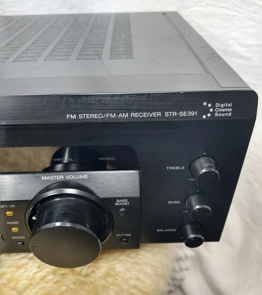 VINTAGE SONY RECEIVER STR-SE391 5.1 CHANNEL AM/FM STEREO-DOLBY SURROUND - NICE! - Image 4 of 4