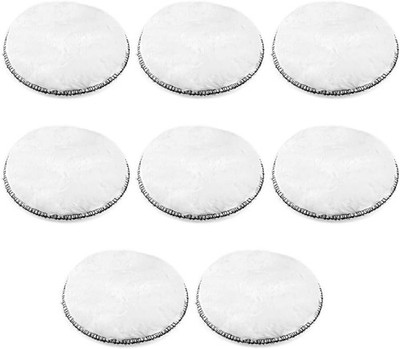 5'' Wool Polishing Pad Hook and Loop Buffing Wheel for Orbital Polisher Buffer 8