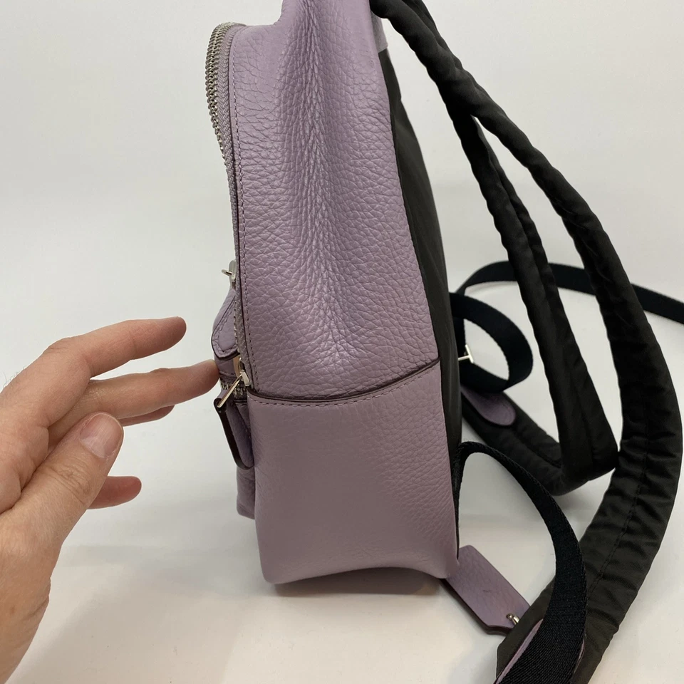 ТРЕНЕР лаванды мини кожаный Charlie рюкзак сумочка сумка с Chelsea Champlain - Изображение 2 из 4