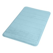 Idro Bric Alfombra Baño MEMORY Azul Claro 60x40 cm