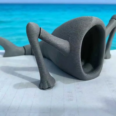 Sea Monster 3D Bloop Sea   14×5×10cm (5.5×2×4'') Joint-Movable Collectible